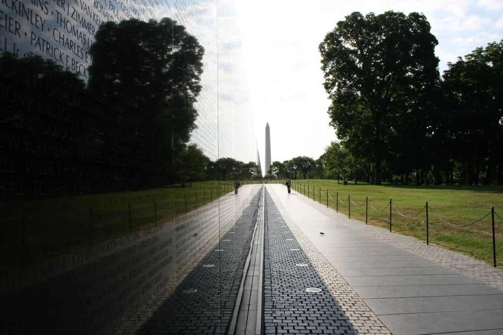 Vietnam Veterans Memorial honoring fallen soldiers, a moving stop for Things to Do in Washington DC travel guide