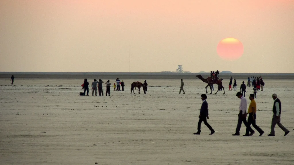 Rann of Kutch, a stunning white salt desert and one of the top Places to Visit Near Ahmedabad for culture and scenic views.