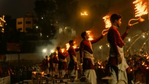 Ganga Aarti at Ram Ghat