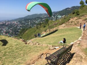 Indru Nag Temple and Paragliding Point