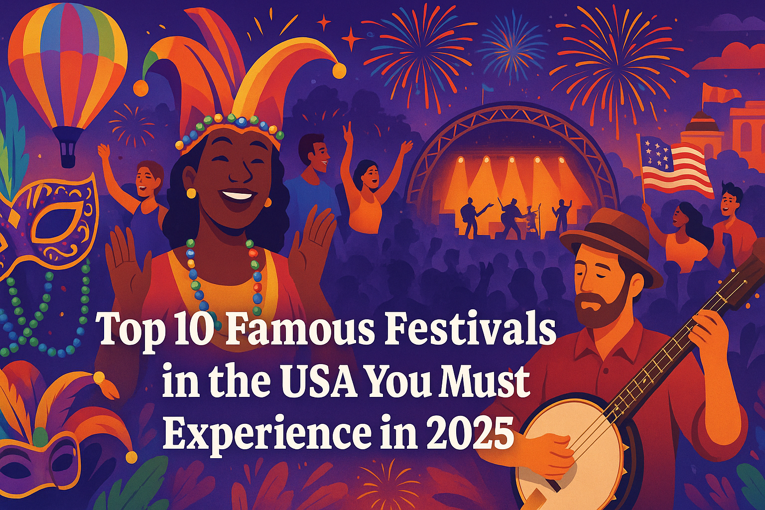 10 Famous Festivals in the USA