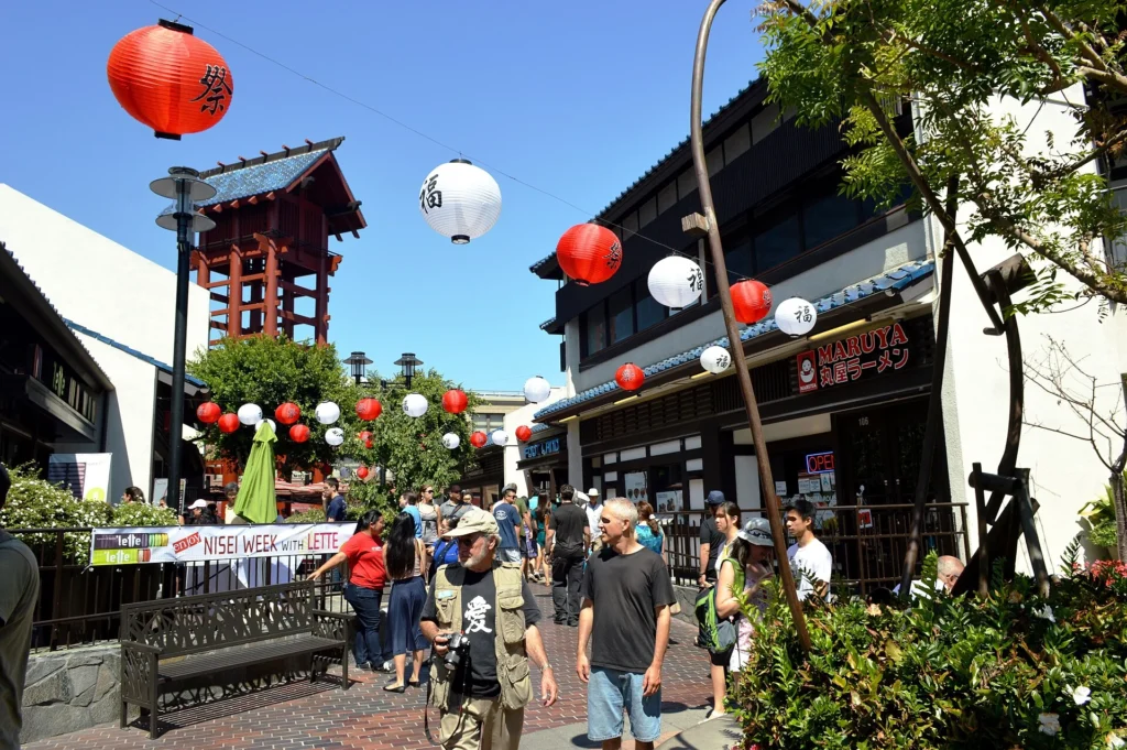 Japantown, one of the cultural Things to Do in San Jose, California, featuring historic streets, shops, and Japanese heritage