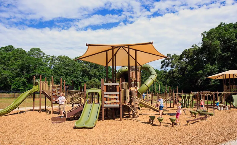 Kids Play at World of Wonder Playground