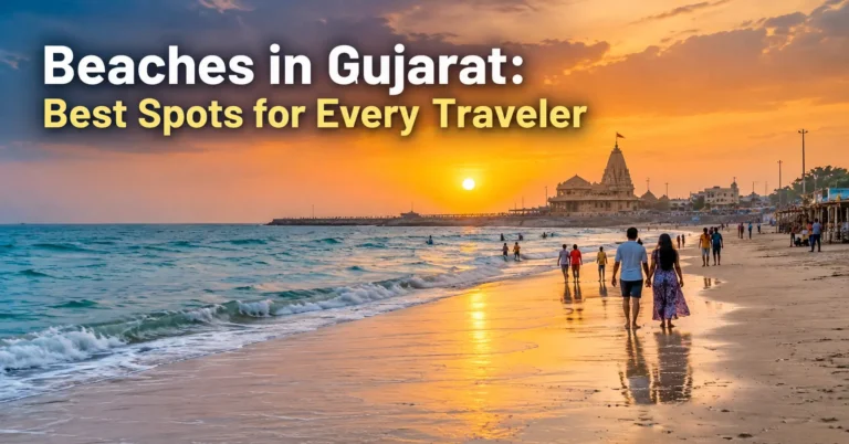 Beaches in Gujarat with scenic shores, turquoise waters, sunsets, and top spots for every type of traveler.