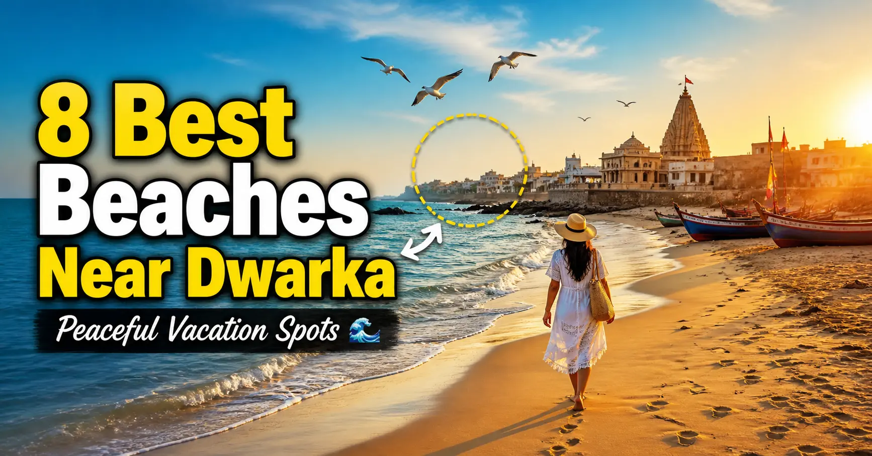 Best beaches near Dwarka