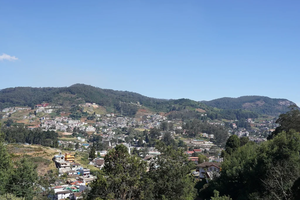 Doddabetta Peak - 9 km from Ooty, best Places to Visit Near Ooty offering panoramic Nilgiri mountain views