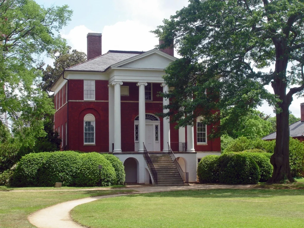 Historic Robert Mills House and Park, a top attraction and one of the best Things to Do in Columbia featuring gardens and history.