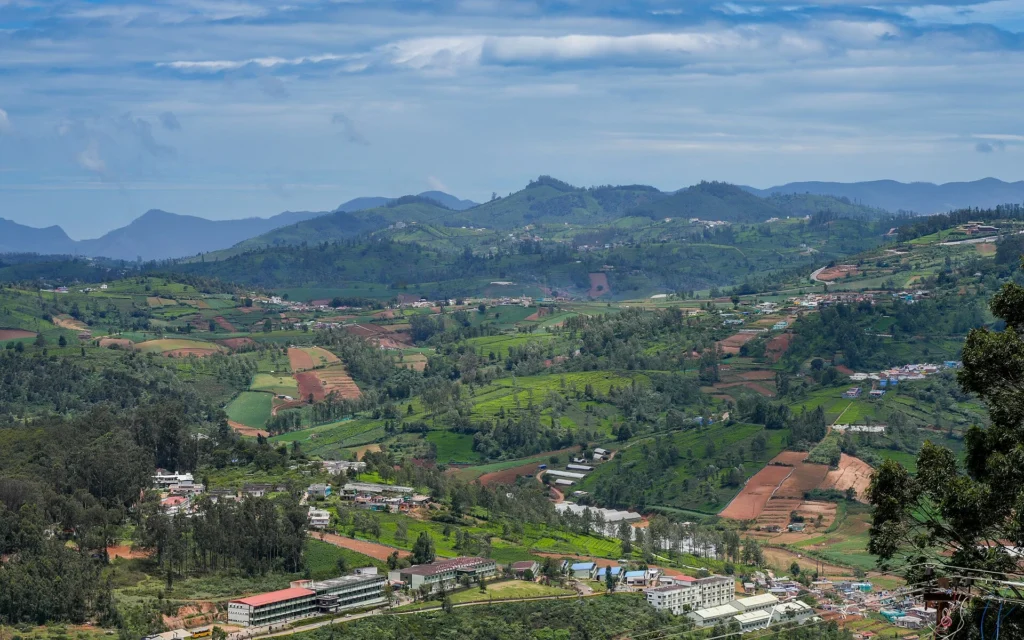 Ketti Valley 13 km from Ooty scenic viewpoint lush hills misty landscape Places to Visit Near Ooty Tamil Nadu