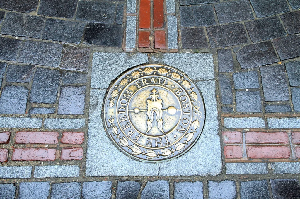 Freedom Trail overview, one of the top Things to Do in Boston, featuring historic landmarks and a scenic walking route.