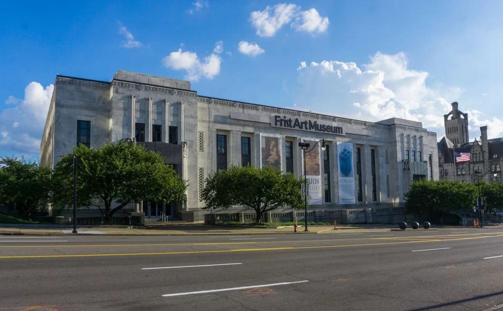 Frist Art Museum in Nashville featuring contemporary art exhibits, one of the top Things to Do in Nashville.