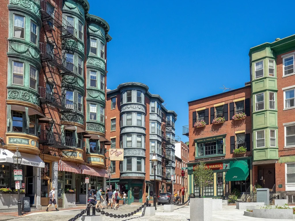 North End in Boston with historic streets, Italian restaurants, and iconic landmarks, one of the best Things to Do in Boston