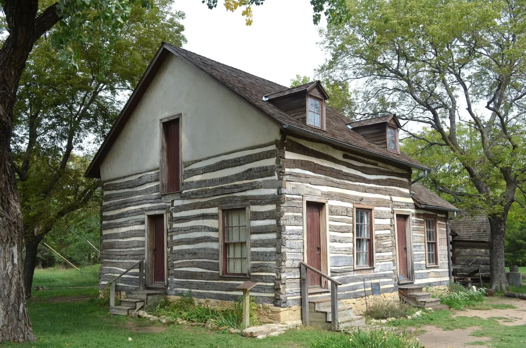 Old Cowtown Museum in Wichita showcasing historic frontier buildings, one of the top Things to Do in Wichita, KS.