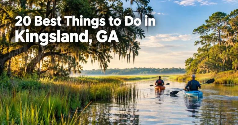 20 Best Things to Do in Kingsland, GA, including scenic nature spots, outdoor activities, and local attractions