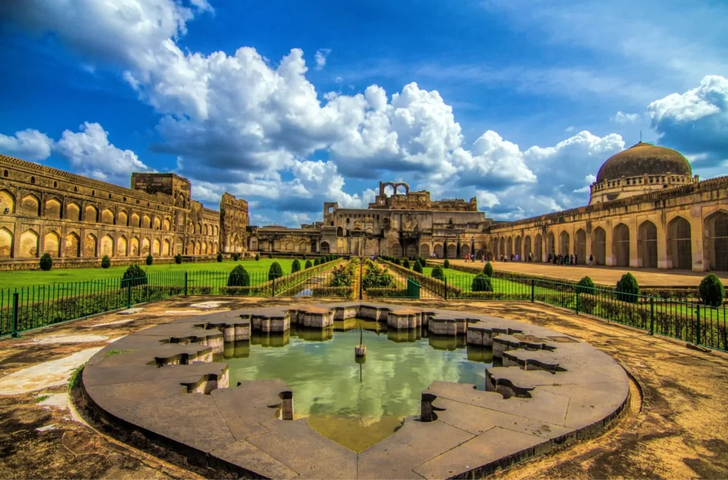 Bidar fort on a road trip from Hyderabad, featuring historic architecture and scenic views along the journey