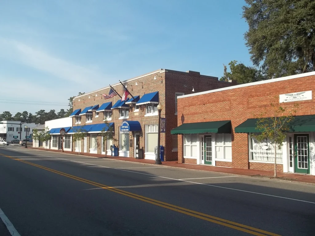 Historic Downtown Kingsland, a charming stop among the best Things to Do in Kingsland, Georgia