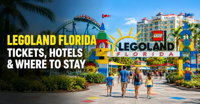 LEGOLAND Florida Resort attractions and nearby hotels for visitors planning tickets and accommodation.